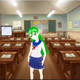 Illustration for article titled Professor Turns Into An Anime Schoolgirl To Teach His Students
